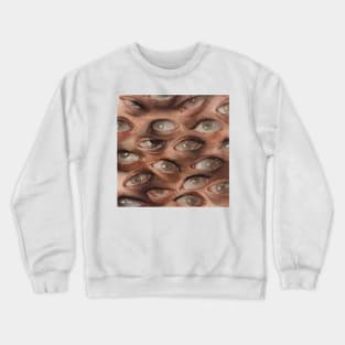 EYES COLLAGE Crewneck Sweatshirt